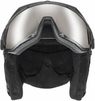 Lyžiarska prilba UVEX Instinct Visor Pro V Black Mat 59-61 cm Lyžiarska prilba - 4