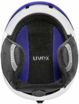 Skidhjälm UVEX Ultra Mips Purple Bash/White Mat 51-55 cm Skidhjälm - 3