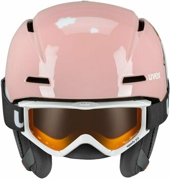 Ski Helmet UVEX Viti Set Junior Pink Penguin 51-55 cm Ski Helmet - 3