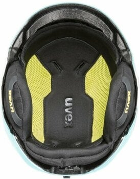 Ski Helmet UVEX Viti Junior Turquoise Rabbit 46-50 cm Ski Helmet - 3