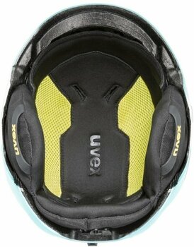 Ski Helmet UVEX Viti Junior Turquoise Rabbit 51-55 cm Ski Helmet - 3