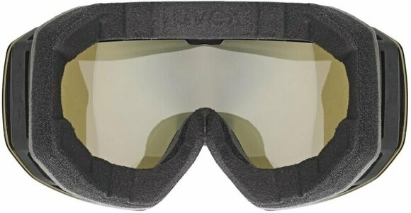Óculos de esqui UVEX Epic Attract Black Mat Mirror Blue/Contrastview Smoke Lasergold Lite Óculos de esqui - 3