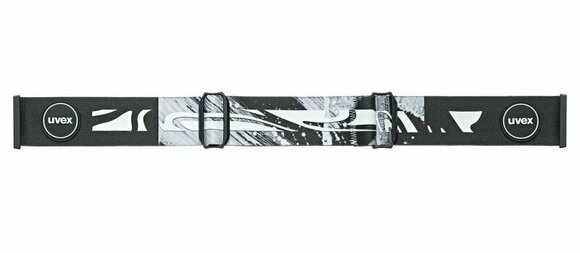 Ski Brillen UVEX Evidnt Attract White Mat Mirror Sapphire/Contrastview Yellow Lasergold Lite Ski Brillen - 4