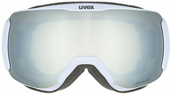 Ski-bril UVEX Downhill 2100 WE Arctic Blue Mat Mirror White/CV Green Ski-bril - 2