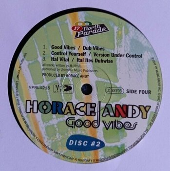 Vinyl Record Horace Andy - Good Vibes (2 LP) - 5