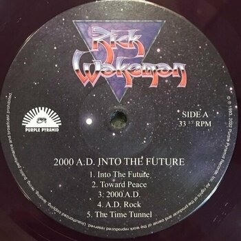 Vinyylilevy Rick Wakeman - 2000 A.D. Into The Future (Purple Coloured) (LP) - 2