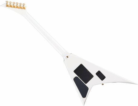 Guitarra elétrica Jackson MJ Series Rhoads RR24MG EB White with Black Pinstripes - 2