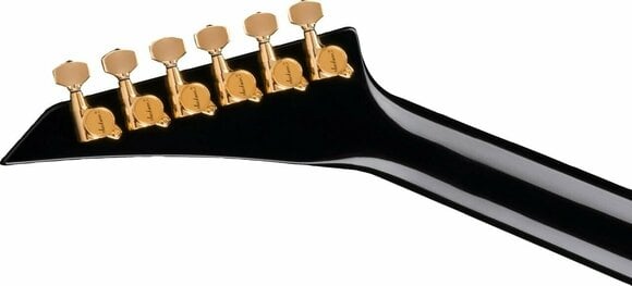 Guitare électrique Jackson MJ Series Rhoads RR24MG EB Black with Yellow Pinstripes - 6