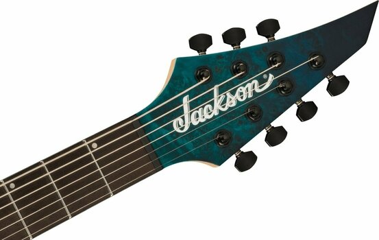 7-string Electric Guitar Jackson Pro Plus Series DK Modern MDK7P HT EB Chlorine Burst - 5