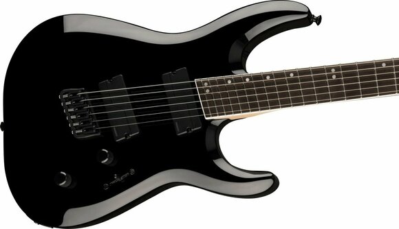 Multi-scale elektrische gitaar Jackson Pro Plus Series DK Modern MS HT6 EB Gloss Black - 3