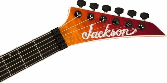 Guitare électrique Jackson Pro Plus Series Dinky DKAQ EB Firestorm - 5