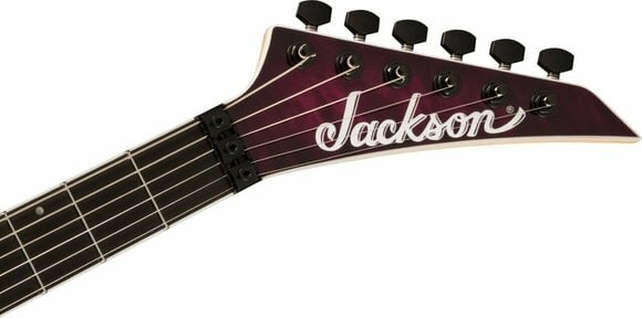 Guitare électrique Jackson Pro Plus Series Dinky DKAQ EB Transparent Purple Burst - 5