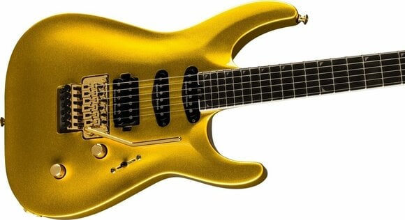 Electric guitar Jackson Pro Plus Series Soloist SLA3 EB Gold Bullion - 3