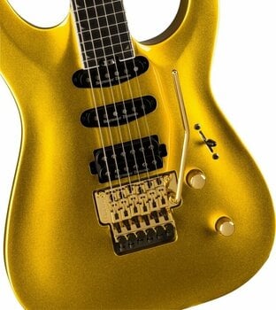 Electric guitar Jackson Pro Plus Series Soloist SLA3 EB Gold Bullion - 4