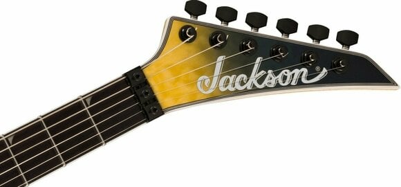 Guitare électrique Jackson Pro Plus Series Soloist SLA3Q EB Amber Blue Burst - 5