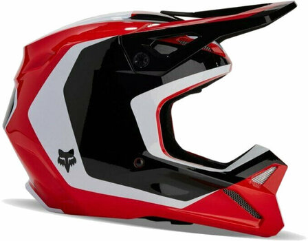 Helmet FOX V1 Nitro Helmet Fluorescent Red L Helmet - 6