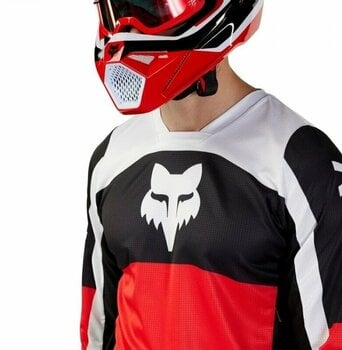 Motocross-paita FOX 180 Nitro Jersey Fluorescent Red M Motocross-paita - 3