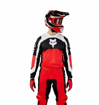 Camiseta Motocross FOX 180 Nitro Jersey Fluorescent Red L Camiseta Motocross - 5