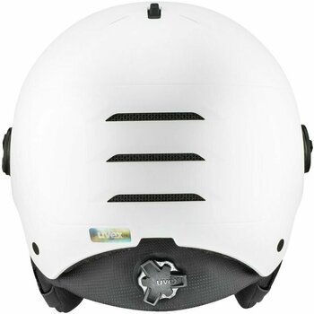 Lyžařská helma UVEX Wanted Visor Pro V White Mat 54-58 cm Lyžařská helma - 5