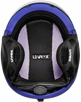 Skidhjälm UVEX Ultra Pro WE White/Cool Lavender 51-55 cm Skidhjälm - 3