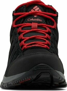 Heren Wanderschuhe Columbia Men's Redmond III Mid Waterproof Shoe Black/Mountain Red 41,5 Heren Wanderschuhe - 5
