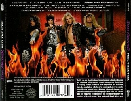 Music CD Steel Panther - Feel The Steel (CD) - 3
