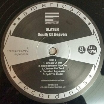Disco de vinil Slayer - South Of Heaven (LP) - 3