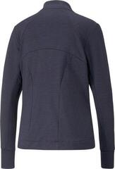 Jacke Puma Cloudspun Heather Full Zip Navy Blazer Heather - 1
