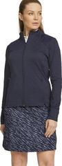 Jacke Puma Cloudspun Heather Full Zip Navy Blazer Heather - 2