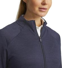Jacke Puma Cloudspun Heather Full Zip Navy Blazer Heather - 4