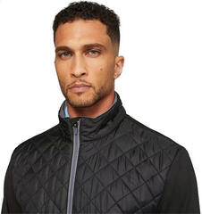 Jacket Puma Frost Quilted Puma Black/Slate Grey L Jacket - 4