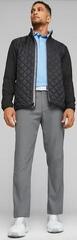 Jacket Puma Frost Quilted Puma Black/Slate Grey L Jacket - 5