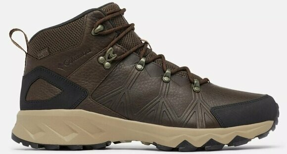 Moški pohodni čevlji Columbia Men's Peakfreak II Mid OutDry Leather Shoe Cordovan/Black 41 Moški pohodni čevlji - 2
