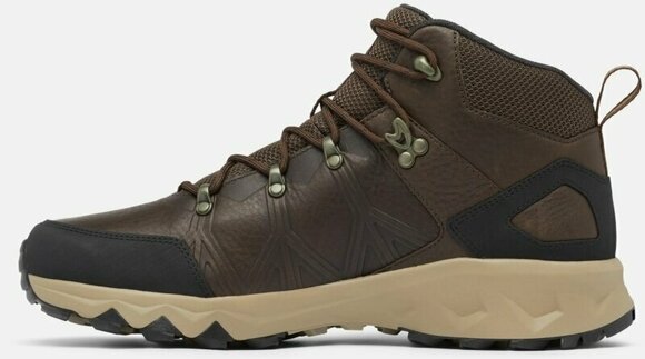Moški pohodni čevlji Columbia Men's Peakfreak II Mid OutDry Leather Shoe Cordovan/Black 41 Moški pohodni čevlji - 3