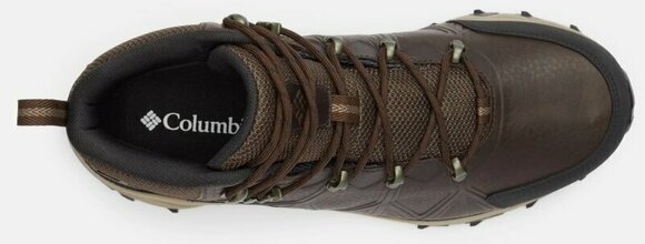 Mens Outdoor Shoes Columbia Men's Peakfreak II Mid OutDry Leather Shoe Cordovan/Black 41 Mens Outdoor Shoes - 8