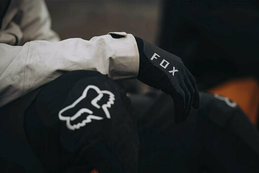 Bike-gloves FOX Ranger Gel Gloves Black/White L Bike-gloves - 5