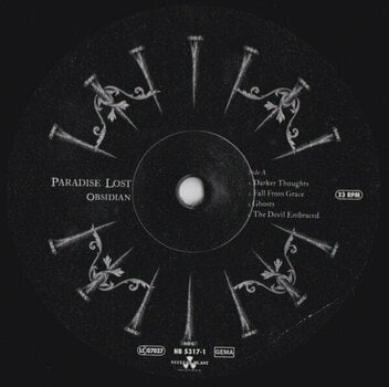 Vinyl Record Paradise Lost - Obsidian (LP) - 2