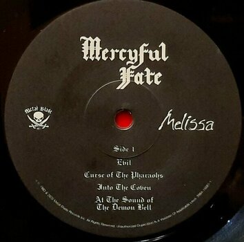 Vinyl Record Mercyful Fate - Melissa (LP) - 2