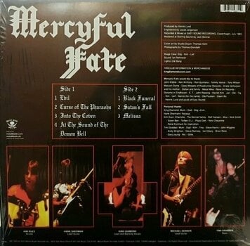 Vinyl Record Mercyful Fate - Melissa (LP) - 4