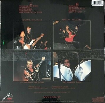 Vinylplade Slayer - Show No Mercy (Orange Red Coloured) (Limited Edition) (LP) - 5