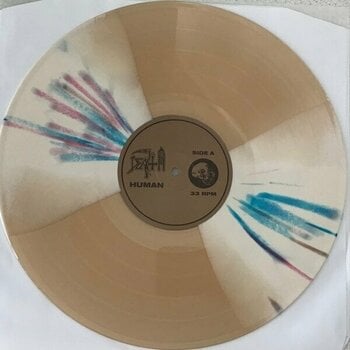 Vinyl Record Death - Human (Gold Butterfly Splatter Coloured) (Limited Edition) (LP) - 2
