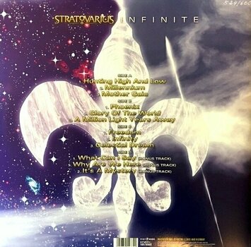 Vinyl Record Stratovarius - Infinite (Light Blue/Purple Coloured) (2 LP) - 8