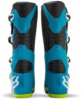 Boty FOX Comp Boots Blue/Yellow 46 Boty - 4