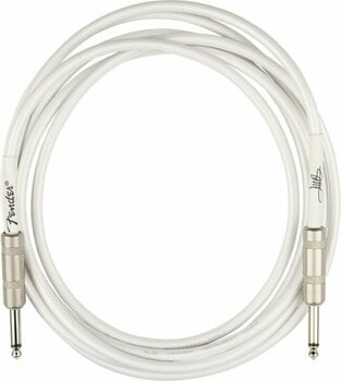 Câble pour instrument Fender Juanes 10' Instrument Cable Blanc 3 m Droit - Droit - 3