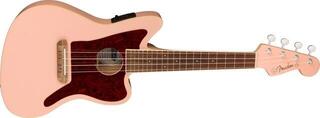 Γιουκαλίλι για Συναυλία Fender Fullerton Jazzmaster Uke Shell Pink Γιουκαλίλι για Συναυλία - 2
