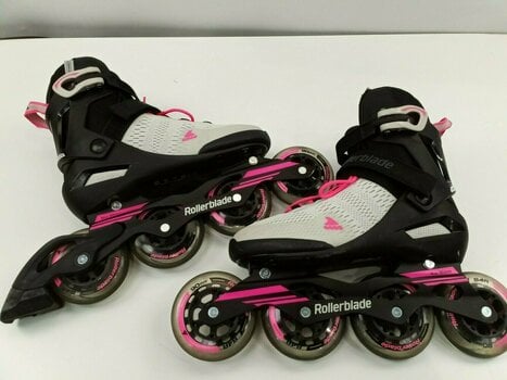 Roller Skates Rollerblade Sirio 90 W Cool Grey/Candy Pink 39 Roller Skates (Pre-owned) - 2