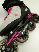 Rollerblade Sirio 90 W Cool Grey/Candy Pink 39 Kolieskové korčule