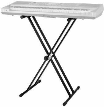 Support de clavier pliable
 Cascha HH 2016 Keyboard Stand Black - 4