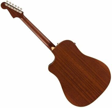 Dreadnought elektro-akoestische gitaar Fender Redondo Player Candy Apple Red - 2
