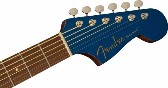 Elektroakusztikus gitár Fender Redondo Player Lake Placid Blue - 5